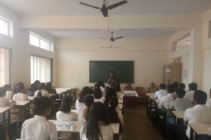 Guidance Lecture on “Communication Skill” in victor dantas law college kudal
