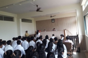 Interclass Moot Court Competition & Debate Competition in law college kudal