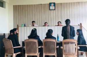 Interclass Moot Court Competition in kudal law college