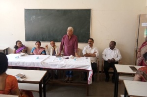 Guest lecture by senior Advocate Honble Mr Bhanage Sir